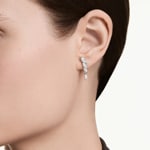 Swarovski Mesmera Drop-Ohrhänger Marquise Weiss rhodiniert - 5748007