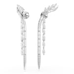 Swarovski Pendants d'oreilles Mesmera Tailles variées Blanc rhodié
