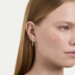 Swarovski Mesmera Drop-Ohrhänger Weiss vergoldet - 5747936