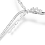 Swarovski Collier en Y Mesmera Tailles variées Blanc rhodié - 5748652