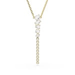 Swarovski Collier en Y Mesmera Tailles variées Blanc Plaqué or - 5747997
