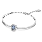 Swarovski Millenia Bangle Octagon cut, blue, rhodium plated - 5620556