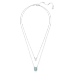 Swarovski Collier multi rangs Millenia Taille octogonale, Métal rhodié - 5640557 