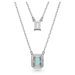 Swarovski Collier multi rangs Millenia Taille octogonale, Métal rhodié - 5640557 