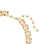 Swarovski Millenia Necklace Octagon Caramel gold-plated - 5718357