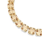 Swarovski Millenia Necklace Octagon Caramel gold-plated - 5718357