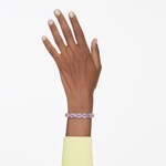 Swarovski Millenia Tennis Armband Oktagon Violett vergoldet - 5720487
