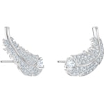 Swarovski Nice Ohrstecker, weiss, rhodiniert - 5482912