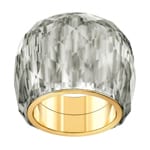 Swarovski Nirvana Ring, grau, Edelstahl vergoldet - M5474356