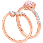 Swarovski One Ring Set, mehrfarbig, rosé vergoldet - M5474938