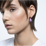 Swarovski Orbita Drop-earrings Asymmetrisch, Drop cut, Multicoloured, Gold-tone plated - 5600523 