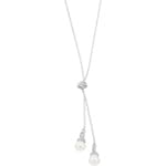 Swarovski Collier en Y Originally, blanc, métal rhodié - 5467313
