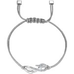 Swarovski Power Collection Hook Armband, grau, rhodiniert - 5551809