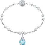 Swarovski Charm Pendant Birthstone March - 5435642