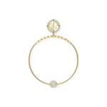 Swarovski Remix Collection Om bracelet, Multicoloured, gold plated - M5528717