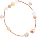 Swarovski Remix Collection Pearl bracelet, Multicoloured, pink gold plated - M5479007