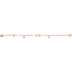 Swarovski Remix Collection Pearl bracelet, Multicoloured, pink gold plated - M5479007