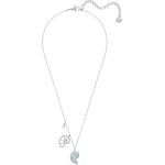 Swarovski Collier Shell Nautilus, turquoise, métal rhodié - 5520669
