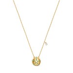 Swarovski Collier Shine Urchin, vert, métal doré - 5524663