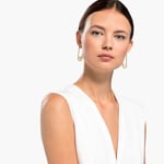 Swarovski So Cool Ohrringe, weiss, vergoldet - 5512736