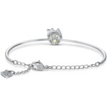 Swarovski Sparkling Dance Cat Bangle, Multicoloured, rhodium plated - 5537487