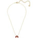 Swarovski Sparkling Dance Ladybug necklace, red, gold plated - 5521787