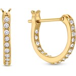 Swarovski Sparkling Dance Ladybug Creoles, red, gold plated - 5537490