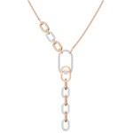 Swarovski Sparkling Dance North Y necklace, white, metallmix - 5559324