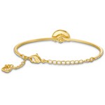 Swarovski Sparkling Dance Rainbow Bangle, Multicoloured, gold plated - 5537493