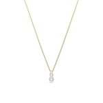 Swarovski Stilla Attract Collier Weiss vergoldet - 5723298