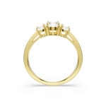 Swarovski Stilla Attract Ring Rund Weiss vergoldet - M5723292