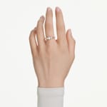 Swarovski Stilla Attract Ring Rund Weiss vergoldet - M5723292
