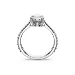 Swarovski Stilla Cocktailring Rund Pavé Silbrig - M5717936