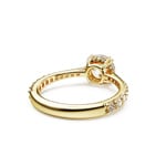 Swarovski Stilla Cocktailring Rund Pavé vergoldet - M5642617