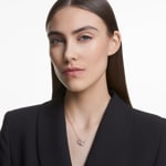 Swarovski Stone necklace, Multicoloured, pink gold plated - 5414999