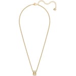 Swarovski Stone Halskette, weiss, Metallmix - 5523989