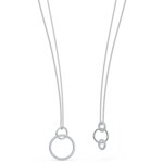 Swarovski Collier Stone, blanc, métal rhodié - 5512604