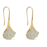 Swarovski Stunning Ginko Ohrringe, weiss, vergoldet - 5518176
