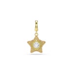 Swarovski Pendentif Charm Sublima Étoile Plaqué or