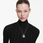 Swarovski Collier Sublima Blanc rhodié - 5735223