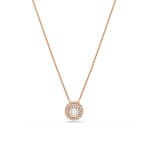 Swarovski Sublima Necklace White rose gold-plated