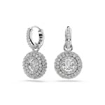 Swarovski Sublima Drop Earrings White Rhodium plated