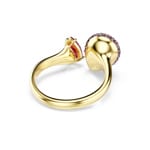 Swarovski Bague Ouverte Sublima Taille poire Plaqué or - M5752897