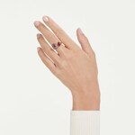 Swarovski Bague Ouverte Sublima Taille poire Plaqué or - M5752897