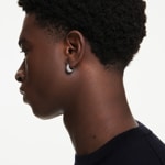 Swarovski Boucles d'oreilles Sublima Blanc rhodié - 5732282
