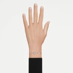 Swarovski Bracelet Swan Blanc rhodié - 5758682