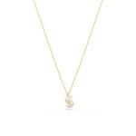 Swarovski Swan Necklace White gold-plated