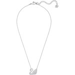 Swarovski Swan necklace, white, rhodium plated - 5007735