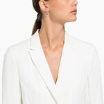 Swarovski Symbolic Evil Eye Creoles, blue, pink gold plated - 5425857