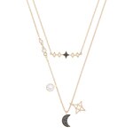 Swarovski Symbolic Moon Halsketten, mehrfarbig, Metallmix - 5273290